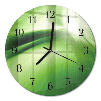 Runde wanduhr Abstraktion