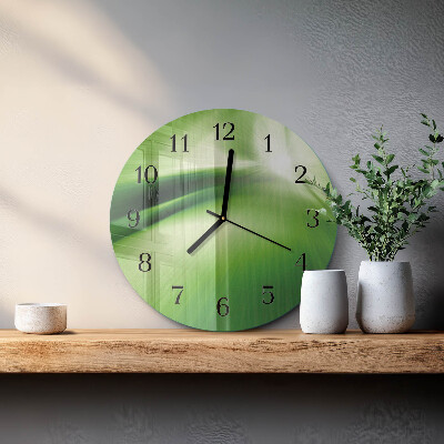Runde wanduhr Abstraktion