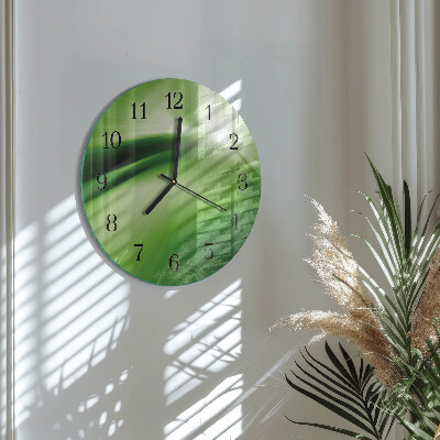 Runde wanduhr Abstraktion