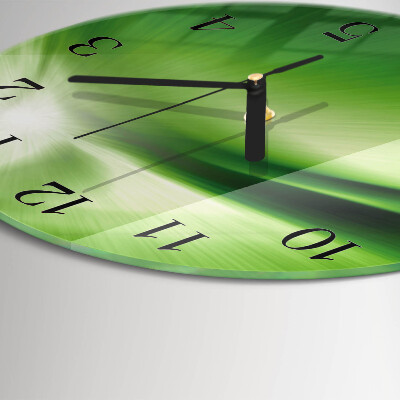 Runde wanduhr Abstraktion