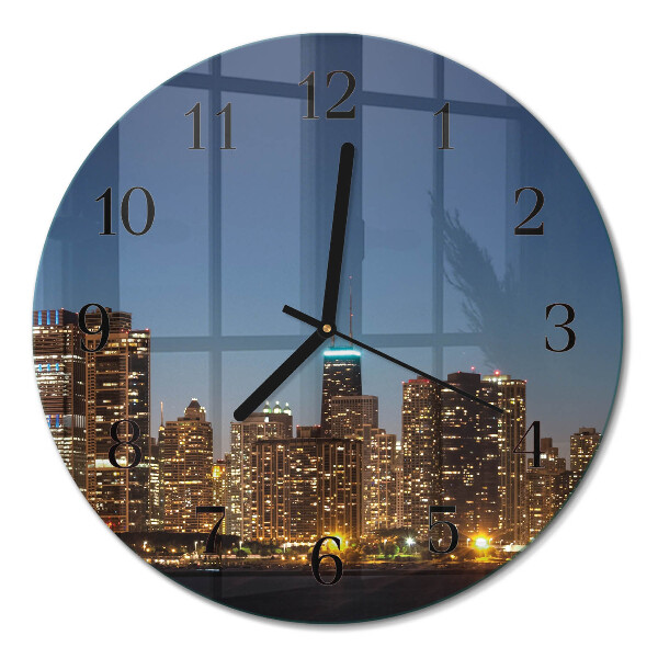 Runde wanduhr Horizont