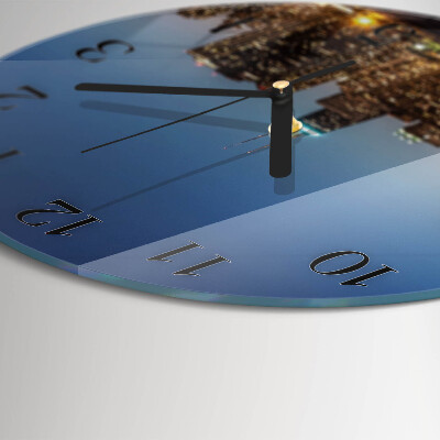Runde wanduhr Horizont