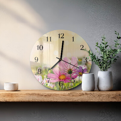 Runde wanduhr Kosmos