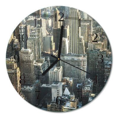 Runde wanduhr Horizont