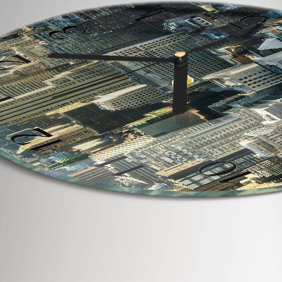 Runde wanduhr Horizont