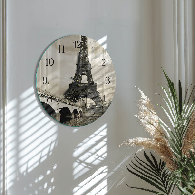 Runde wanduhr Paris