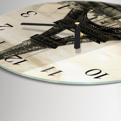 Runde wanduhr Paris