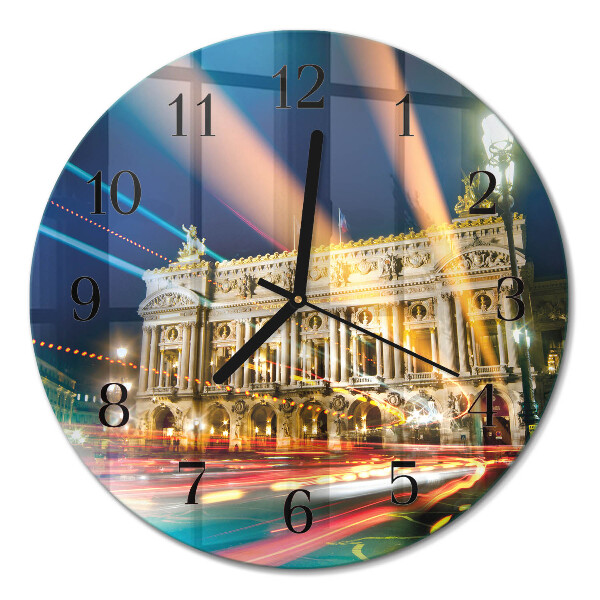 Runde wanduhr Licht