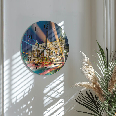 Runde wanduhr Licht