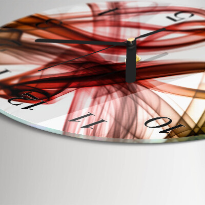 Runde wanduhr Abstraktion