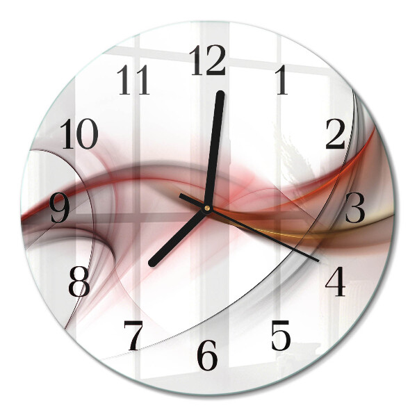 Runde wanduhr Abstraktion
