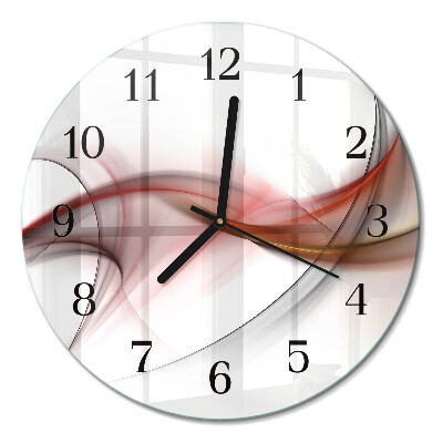 Runde wanduhr Abstraktion