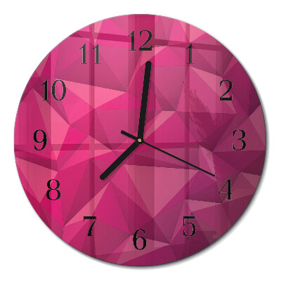 Runde wanduhr Abstraktion