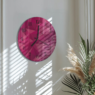 Runde wanduhr Abstraktion