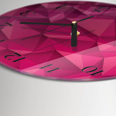 Runde wanduhr Abstraktion