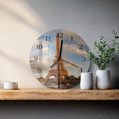 Runde wanduhr Paris