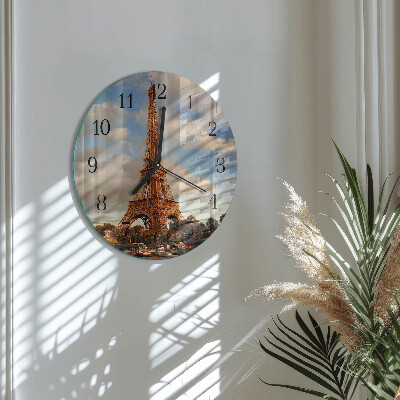 Runde wanduhr Paris