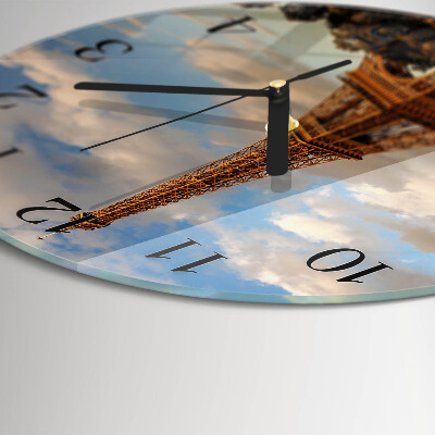 Runde wanduhr Paris