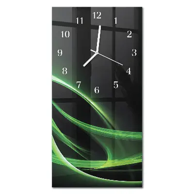 Wanduhr design ausgefallen vertikal Abstraktion