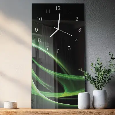 Wanduhr design ausgefallen vertikal Abstraktion
