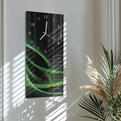 Wanduhr design ausgefallen vertikal Abstraktion
