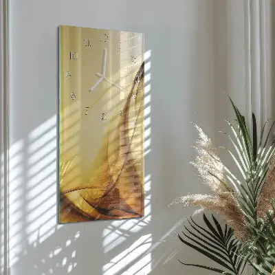 Vertikale Uhr Abstraktion