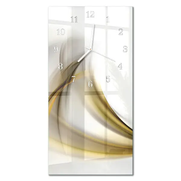 Wanduhr design ausgefallen vertikal Muster