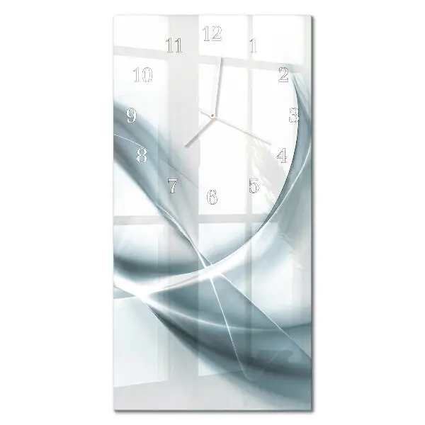 Wanduhr mit motiv vertikal Abstraktion