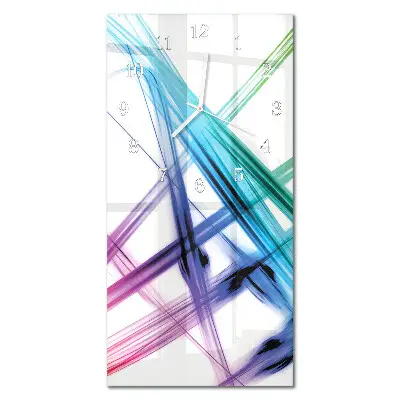 Vertikale Uhr Abstraktion