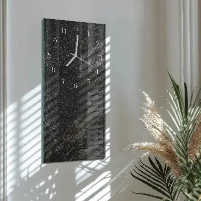 Vertikale Uhr Marmor