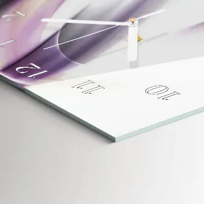Wanduhr mit motiv vertikal Abstraktion