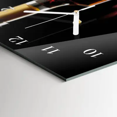 Wanduhr mit motiv vertikal Alkohol