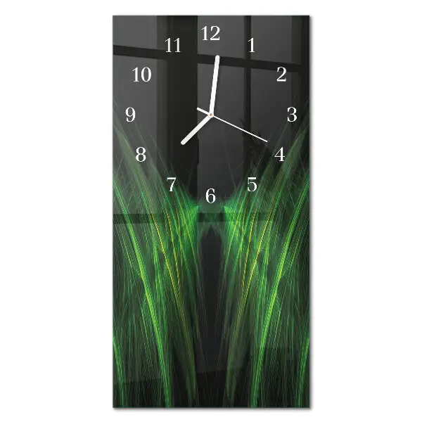 Moderne wanduhr vertikal Weit