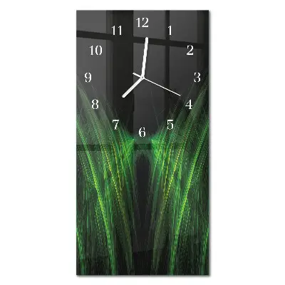 Moderne wanduhr vertikal Weit