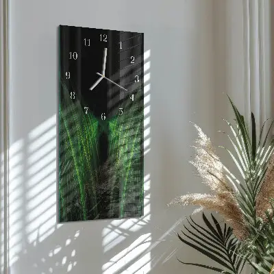 Moderne wanduhr vertikal Weit