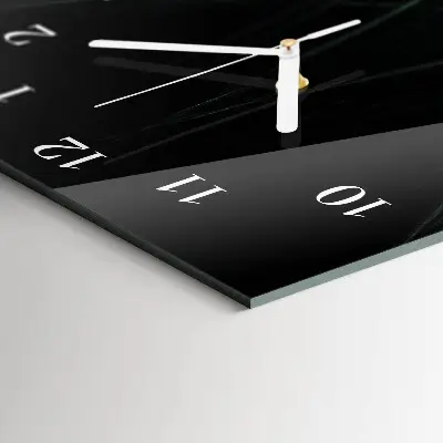 Moderne wanduhr vertikal Weit