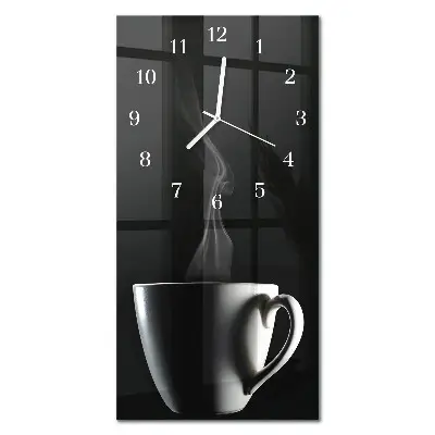 Wanduhr design ausgefallen vertikal Becher