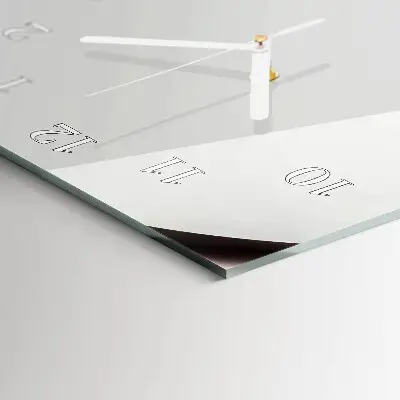 Wanduhr mit motiv vertikal Abstraktion