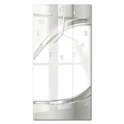 Moderne wanduhr vertikal Muster