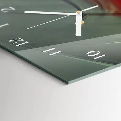 Wanduhr design ausgefallen vertikal Muster