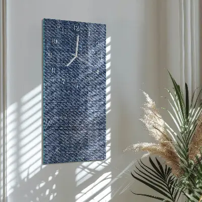 Wanduhr design ausgefallen vertikal Plastik