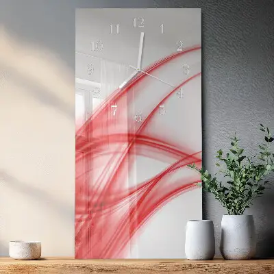 Wanduhr design ausgefallen vertikal Abstrakte Kunst