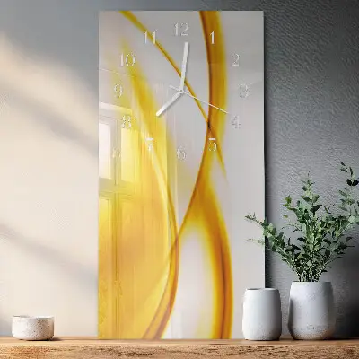 Wanduhr mit motiv vertikal Abstrakte Kunst