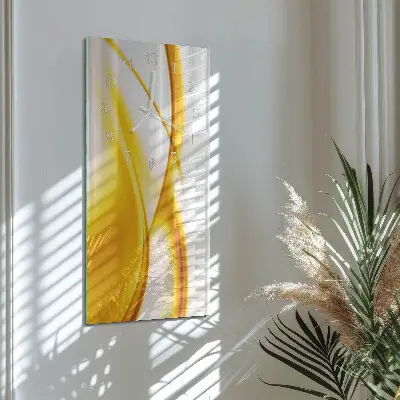 Wanduhr mit motiv vertikal Abstrakte Kunst