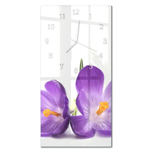 Vertikale Uhr Blume