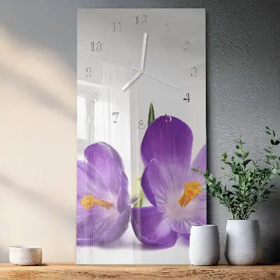 Vertikale Uhr Blume