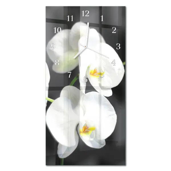 Vertikale Uhr Orchidee