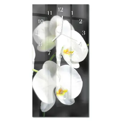 Vertikale Uhr Orchidee