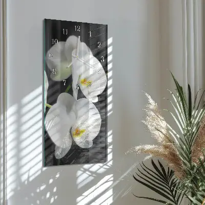 Vertikale Uhr Orchidee