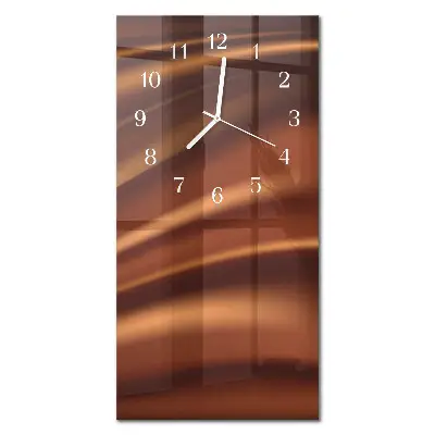 Moderne wanduhr vertikal Muster